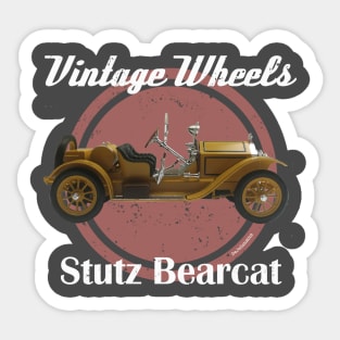 Vintage Wheels - Stutz Bearcat Sticker